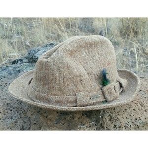 stetson tweed hat